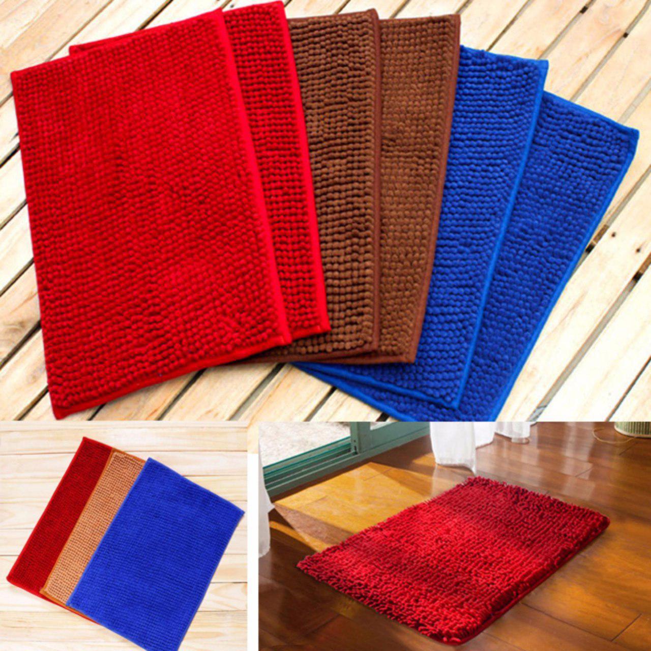 [HÀNG MỚI VỀ] Thảm san hô, thảm lau chùi chân siêu thấm nước size 32x47cm (Màu ngẫu nhiên)