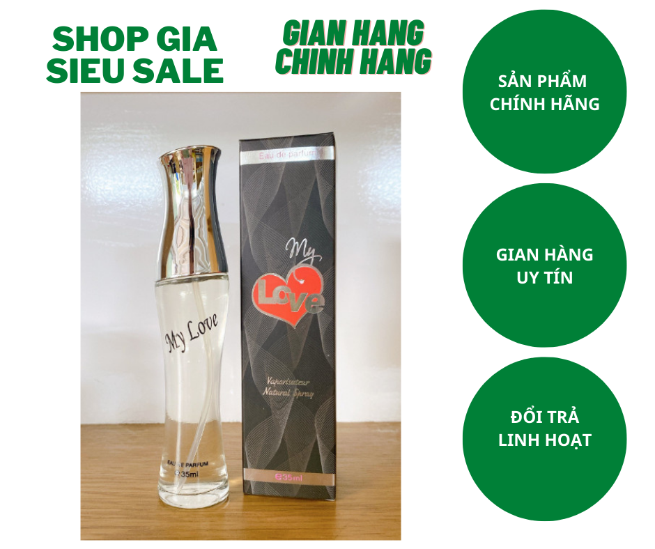Nước hoa my love đen 35ml