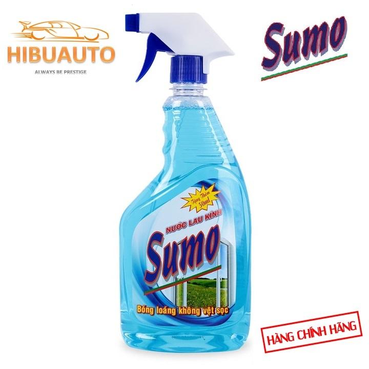 Nước lau kính sumo 800ml tặng thêm 50ml