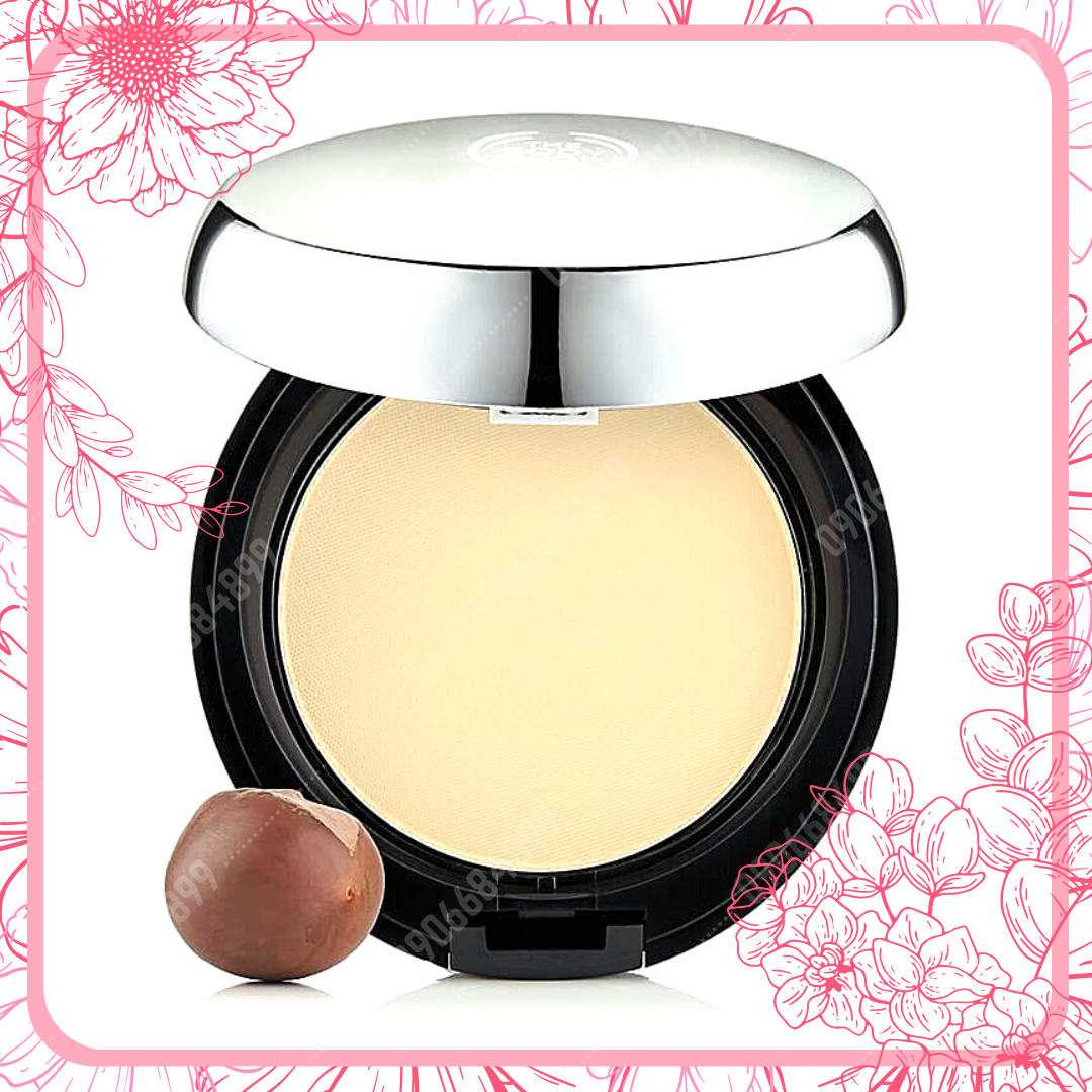 Phấn phủ ❤️ THE BODY SHOP ❤️ All in One Face Base Base Double Fonction 9g [HÀNG CHÍNH HÃNG]