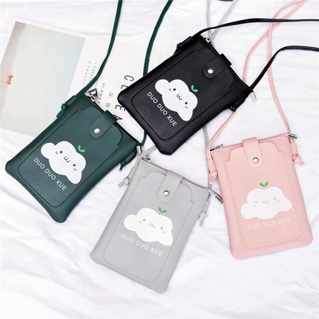 Túi đeo chéo nữ áng mây - MS.30-T11, form dáng hiện đại, trẻ trung, nhiều ngăn để đồ tiện dụng và linh hoạt