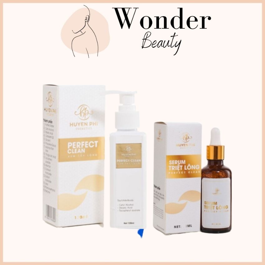 [ HỖ TRỢ SHIP 20K] Kem Tẩy Lông Huyền Phi tặng Kèm Serum Triệt Lông Vĩnh Viễn TL1 - Wonder Beauty {Hàng Chính Hãng}