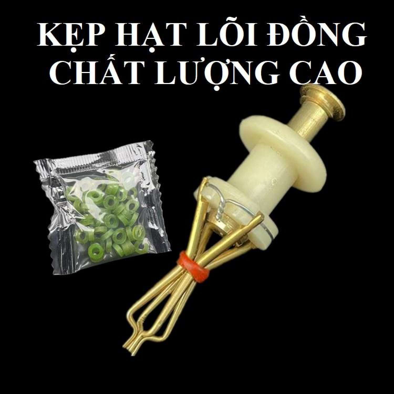 Dụng cụ kẹp mồi hạt câu cá trắm đen. kìm kẹp hạt câu cá trắm đen