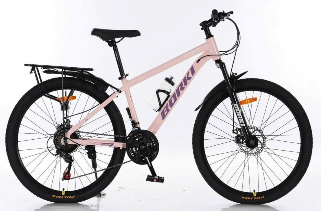 Xe đạp thể thao nữ khung nhôm có đề Borki size 24-26- HÀNG NHẬP KHẨU CHÍNH HÃNG