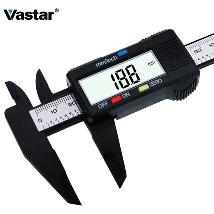 Thước kẹp, thước cặp vastar đo cơ khí điện tử 150mm có màn hình lcd