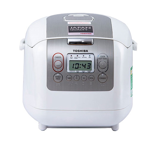 Nồi Cơm Điện Tử Toshiba RC-10NMFVN/18NMFVN (WT) [Công Suất 800W, Dung Tích 1L/1.8L] – Phân Phối Chính Hãng – Bảo Hành 12 Toàn Quốc.