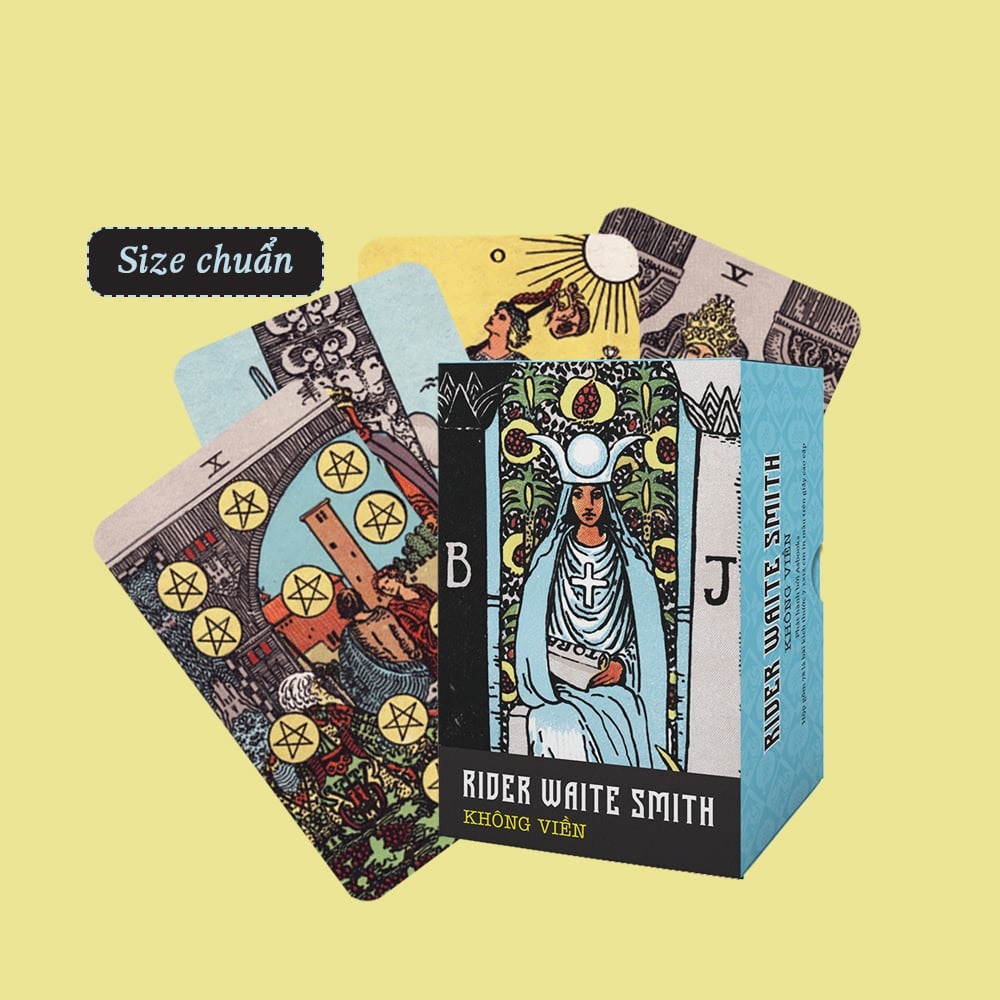 Bộ Bài Tarot Rider Waite Smith - Không Viền (Bản Size Chuẩn)