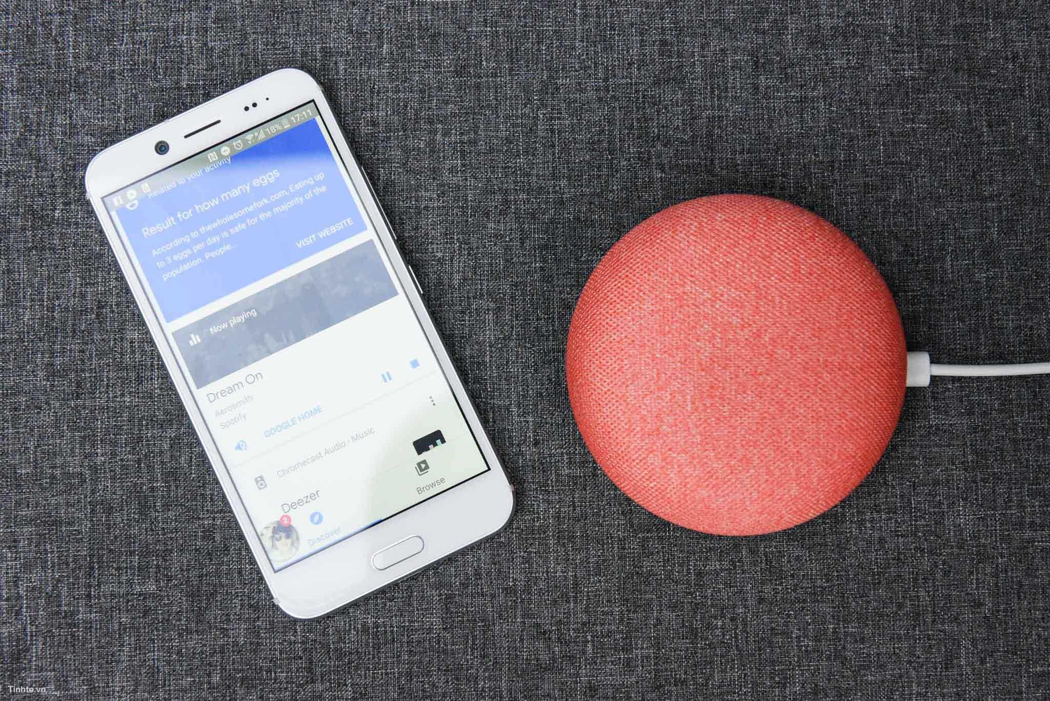 Loa Bluetooth thông minh Google Home Mini - Tích hợp trợ lý ảo Loa Bluetooth thông minh Google Home Mini - Tích hợp trợ lý ảo