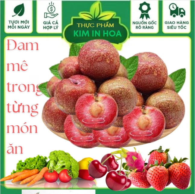 Mận hậu mộc châu sơn la quả to giòn ngọt tươi mới mỗi ngày