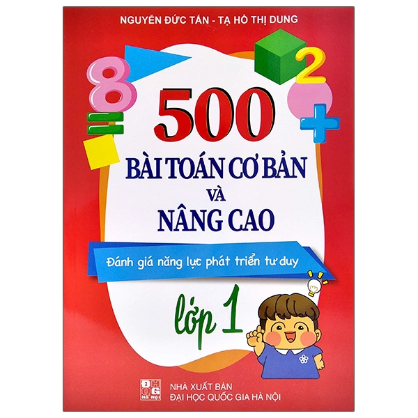 Fahasa - 500 Bài Toán Cơ Bản Và Nâng Cao Lớp 1