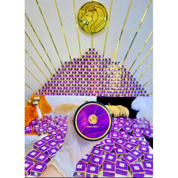 [Hoàn tiền 20%] [Mẫu mới] Kem dưỡng trắng body King Cream phiên bản SAFRRON DUBAI 250gr