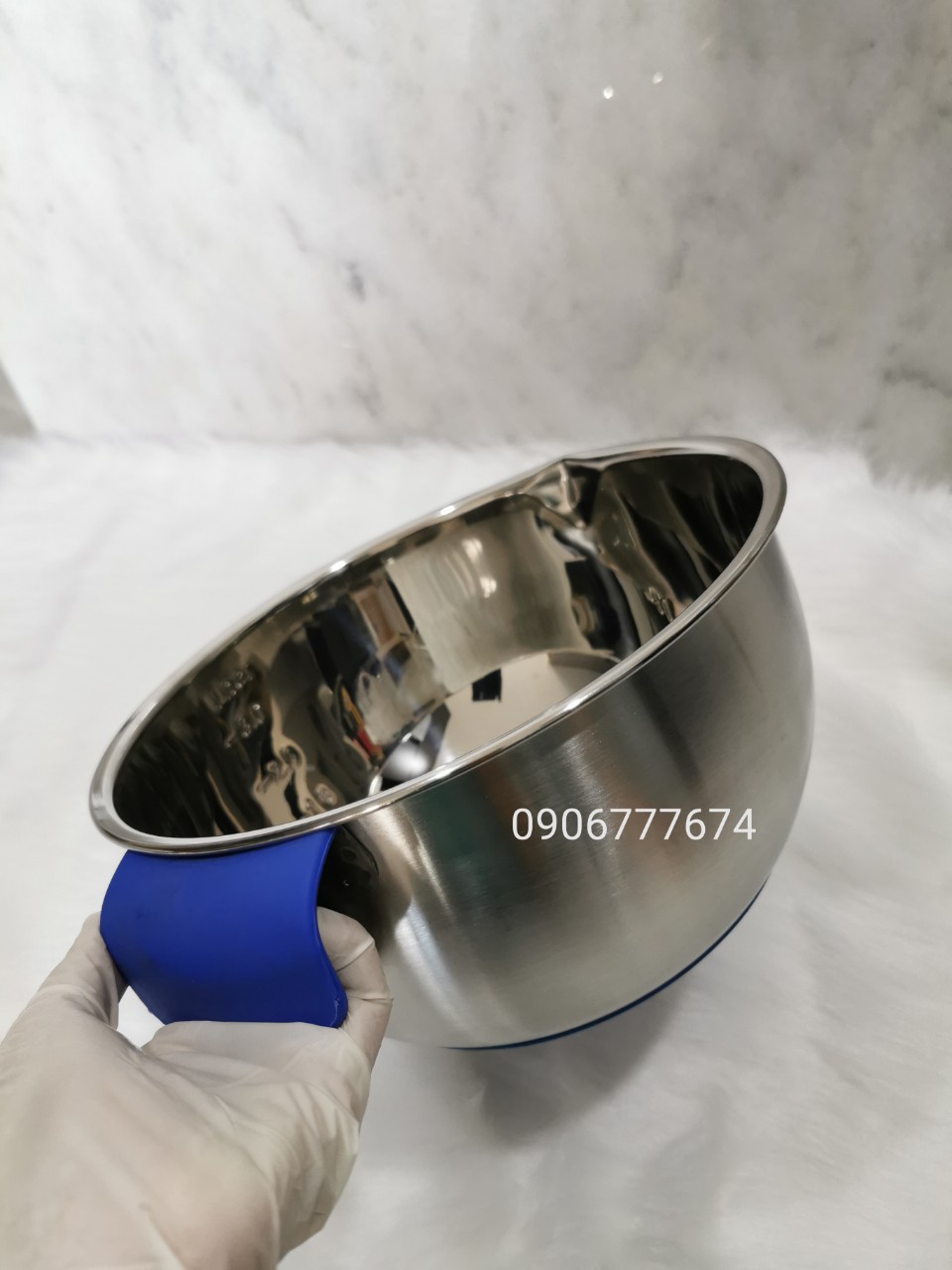 THỐ TRỘN INOX 304 CÓ ĐẾ VÀ QUAI TRỘN BỘT/ĐÁNH TRỨNG ĐỦ SIZE