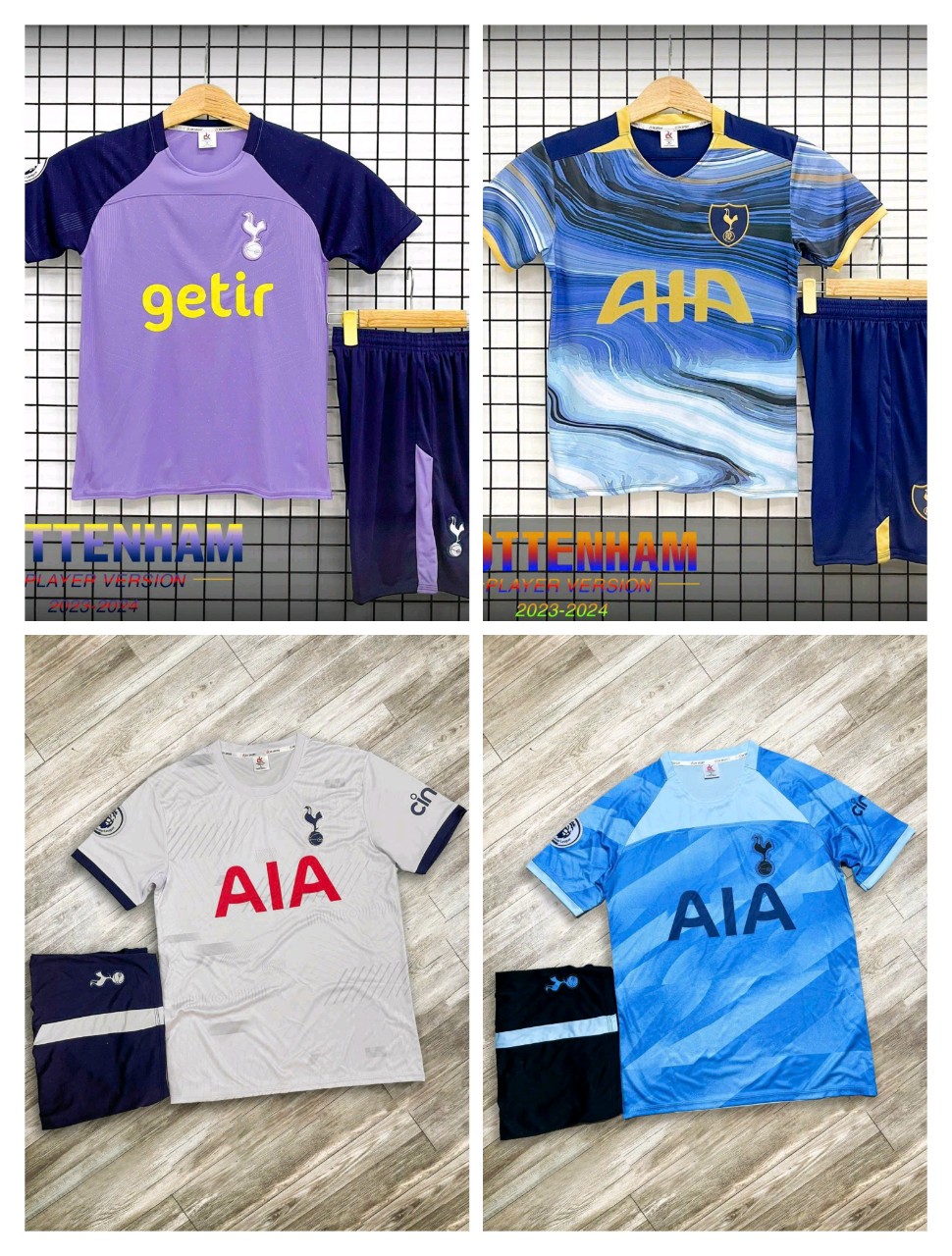 BAXUSPORT_ÁO BÓNG ĐÁ TOTTENHAM 2024 - BỘ QUẦN ÁO BÓNG ĐÁ TOT MÙA GIẢI 2024