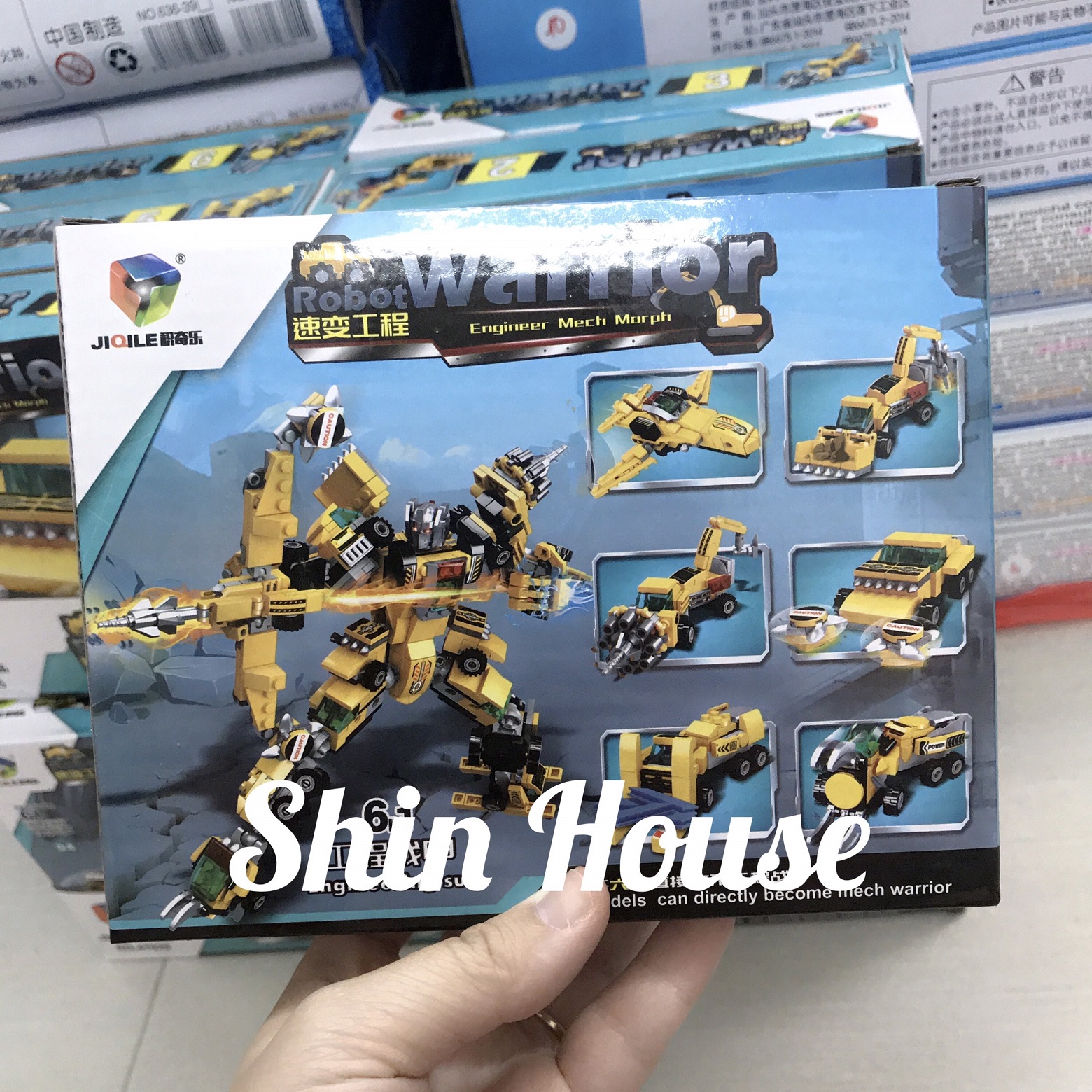 ??lego 6 in 1 83-105 pcs xếp hình xe biến hình robot ??