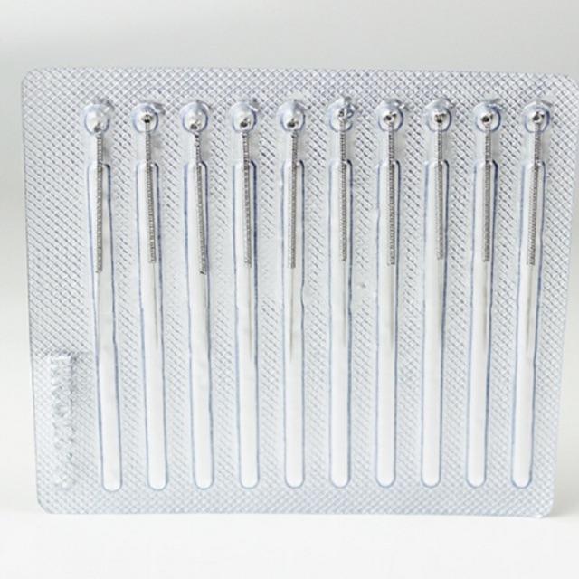 Đầu kim dùng cho máy đốt nốt ruồi 1 vỉ 10 kim