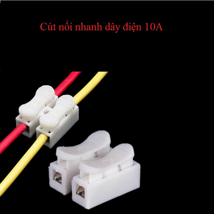 Bộ 10 Cút Nối Dây Điện Đôi CH2-10A