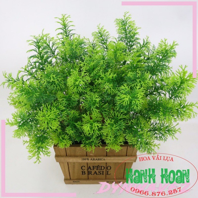 Cành rong la hán 5 nhánh - cây giả