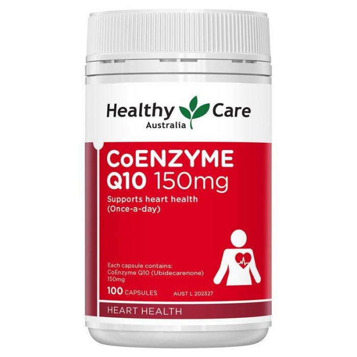 Viên uống bổ tim healthy care coq10 150mg 100 capsules