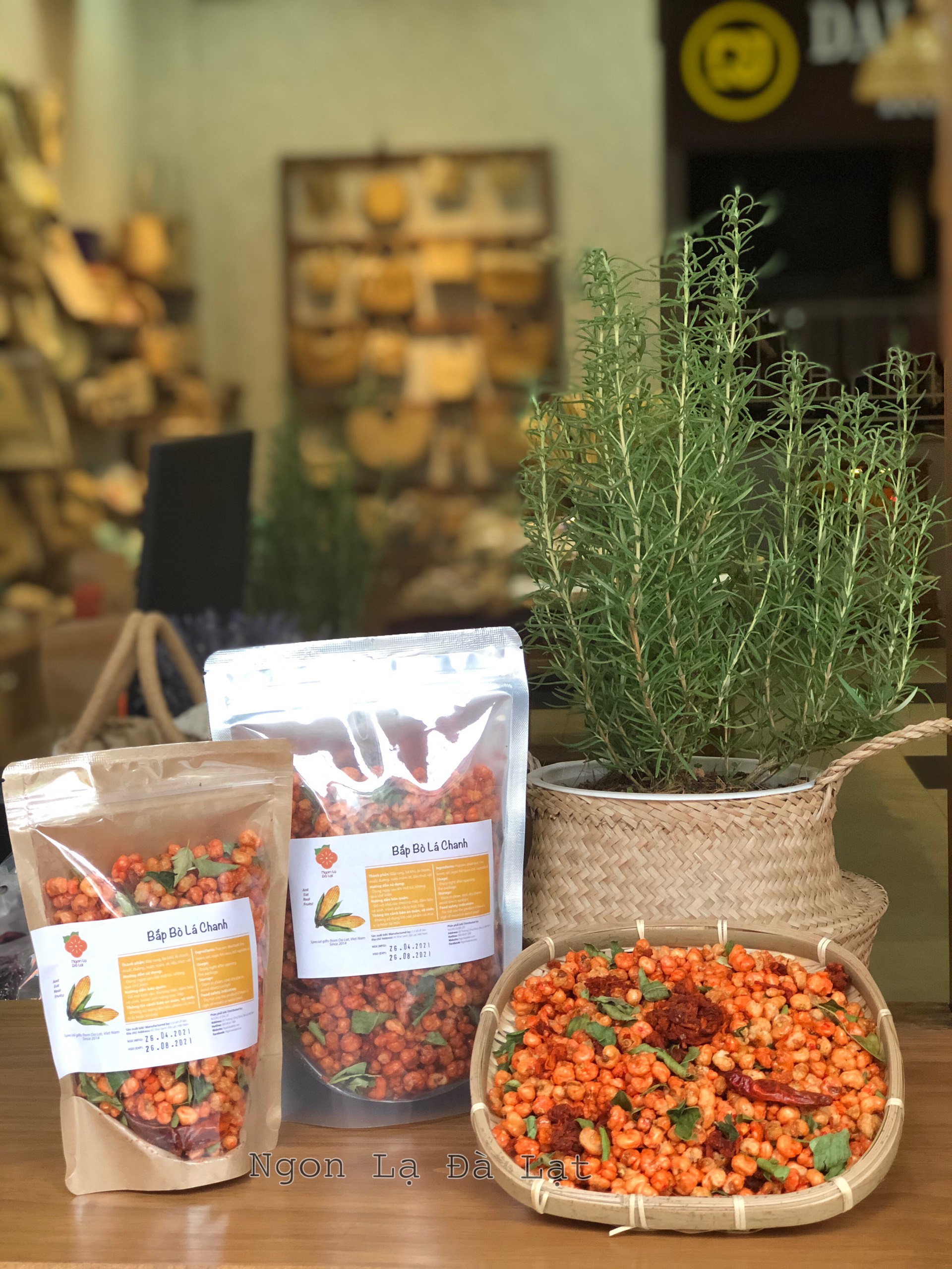 Bắp rang bò lá chanh, Đặc Sản Ngon Lạ Đà Lạt