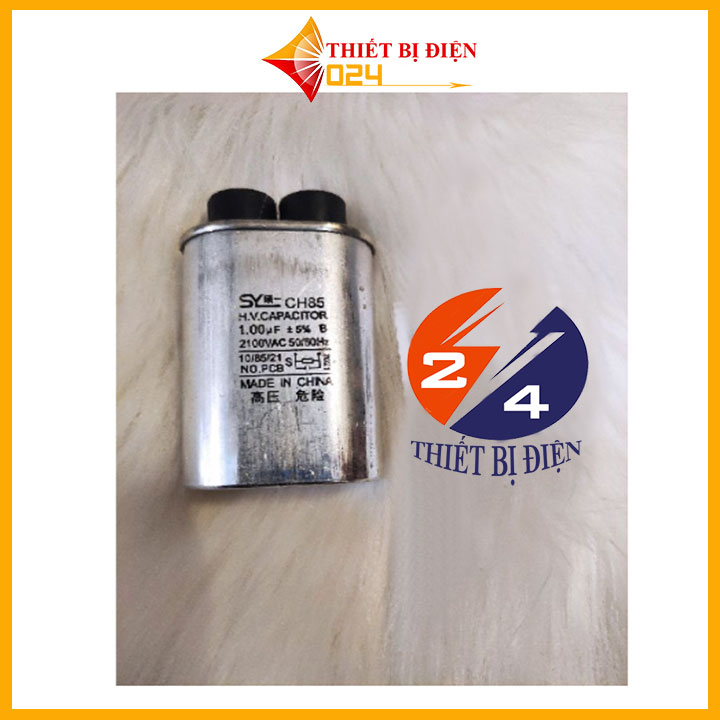 Tụ lò vi sóng - tụ cao áp 1uF 2100v chất lượng cao