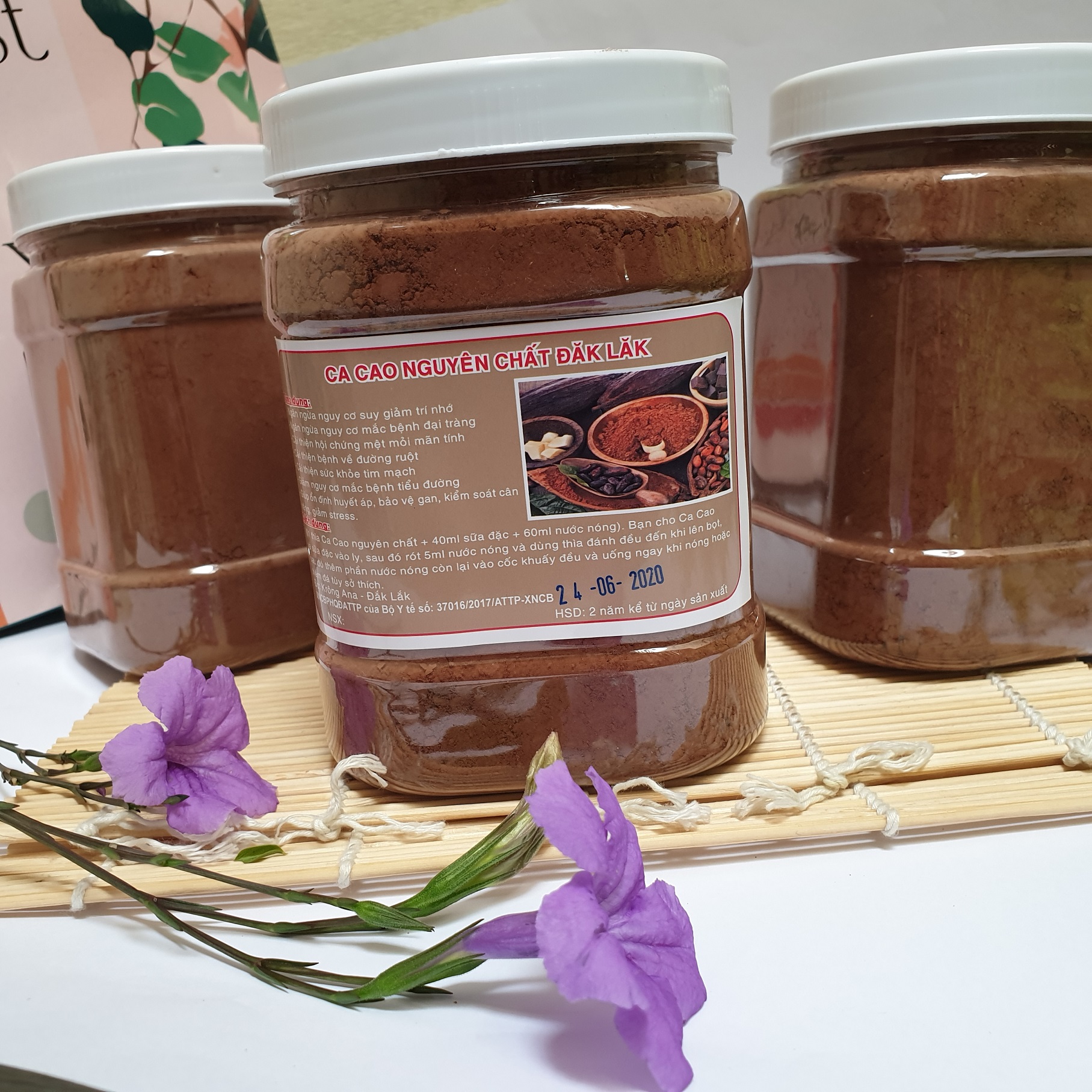 [HCM]Bột ca cao 500gr - Bột ca cao Nguyên chất Daklak loại 1 siêu đậm đà sánh mịn béo ngậy