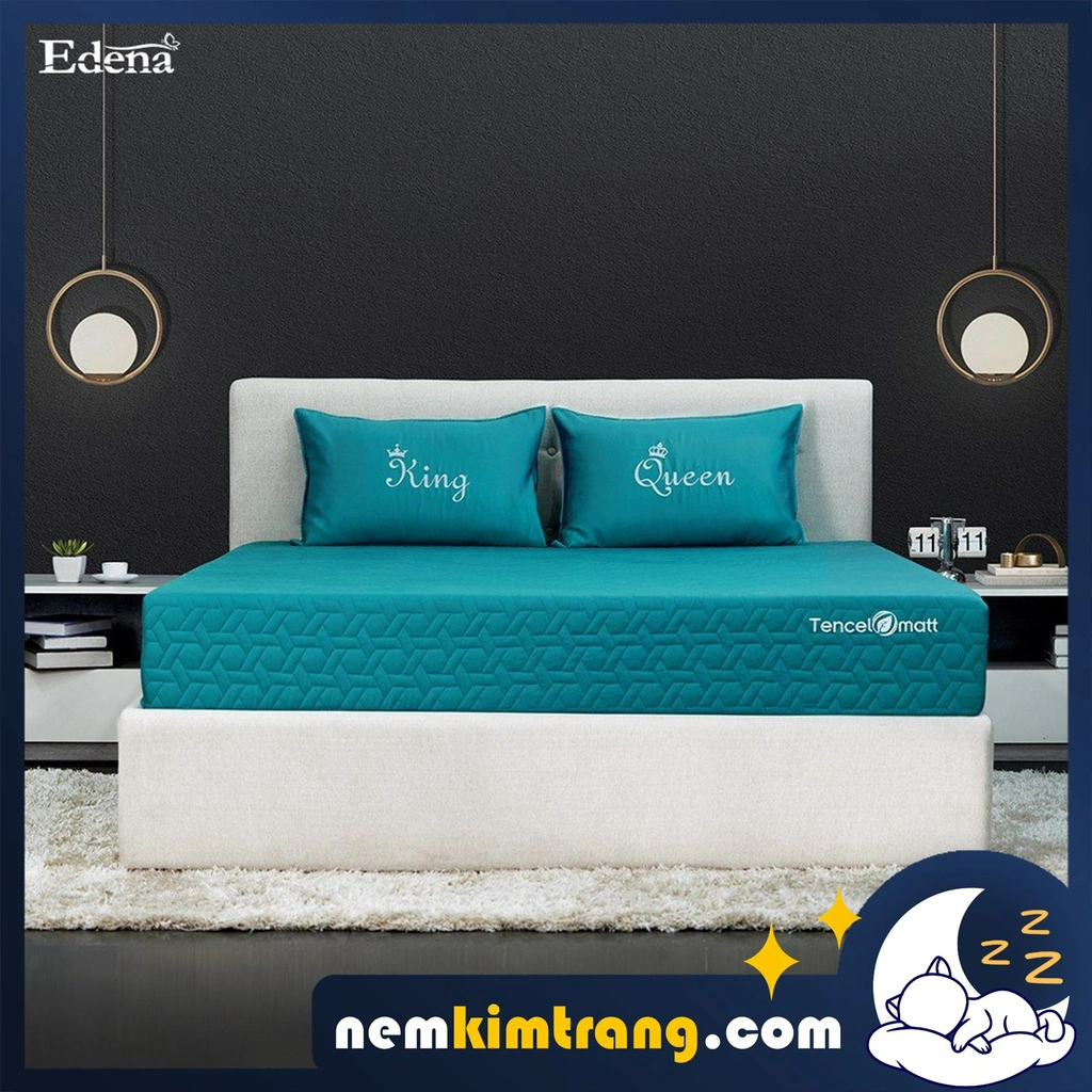 Nệm tencelomatt foam edena - chính hãng, cao cấp