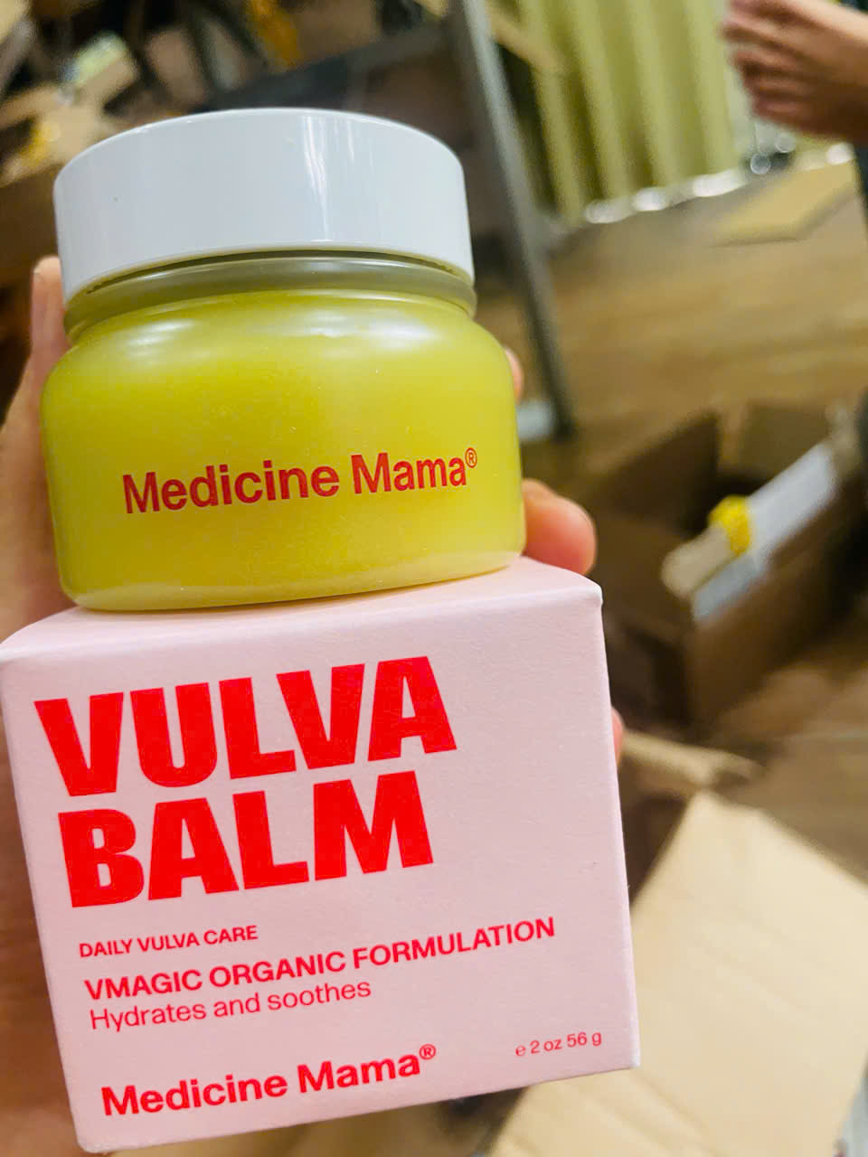 Kem dưỡng ẩm vùng kín Medicine Mama VMagic®,56g,dành cho phụ nữ giảm khô ,mãn kinh