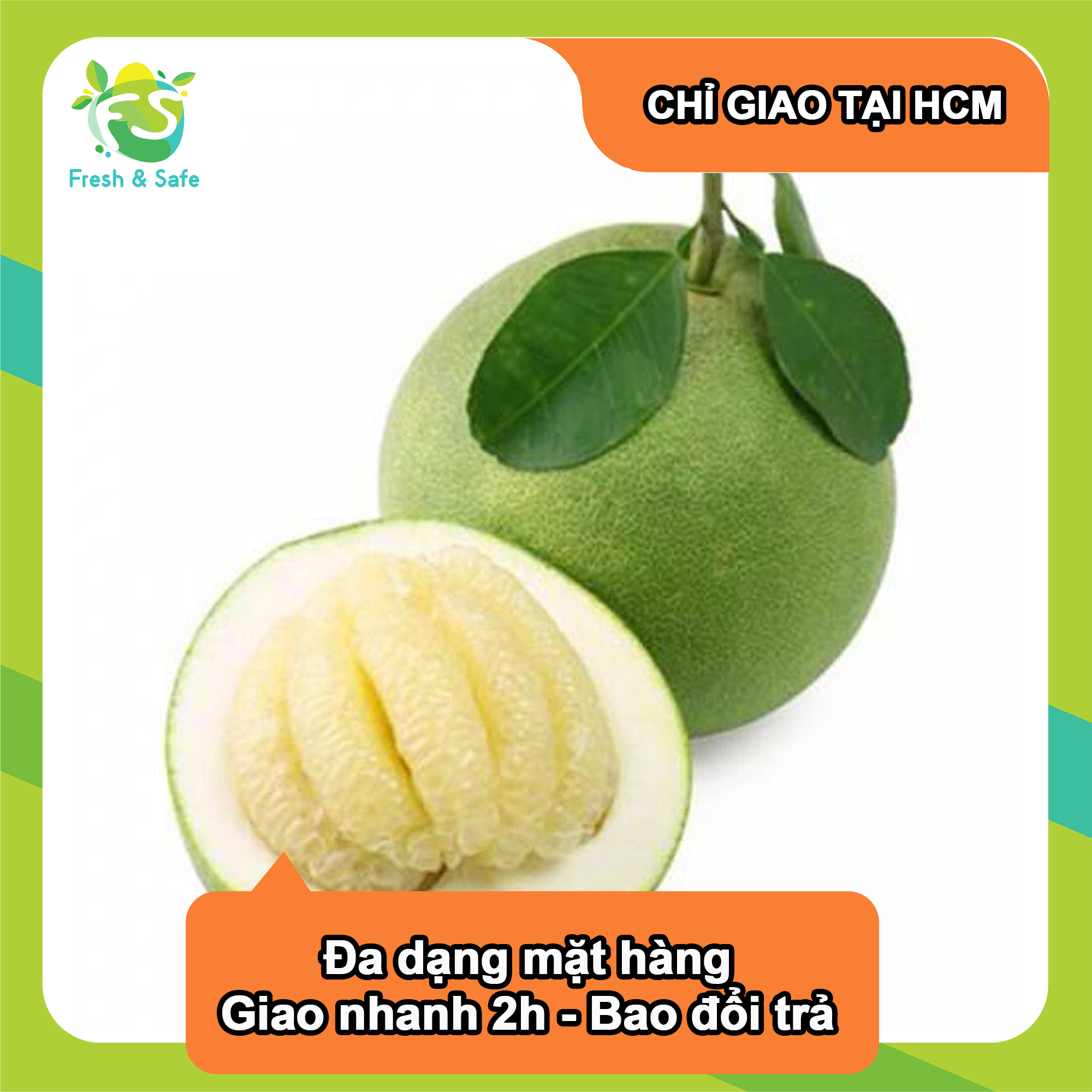 [Chỉ Giao HCM]Bưởi 5 roi - 6 kg (sỉ)