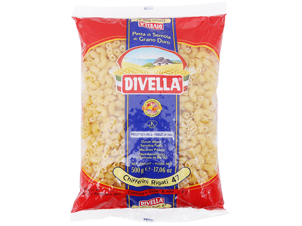 Nui chifferini rigati 47 - 500gr