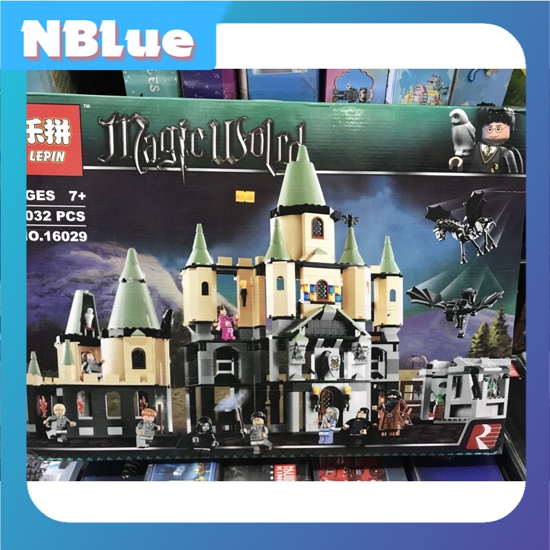 Đồ Chơi Xếp Hình le.go 16029 Lâu đài Hogwarts Castle phim Harry Potter Quà tặng bé trai bé gái