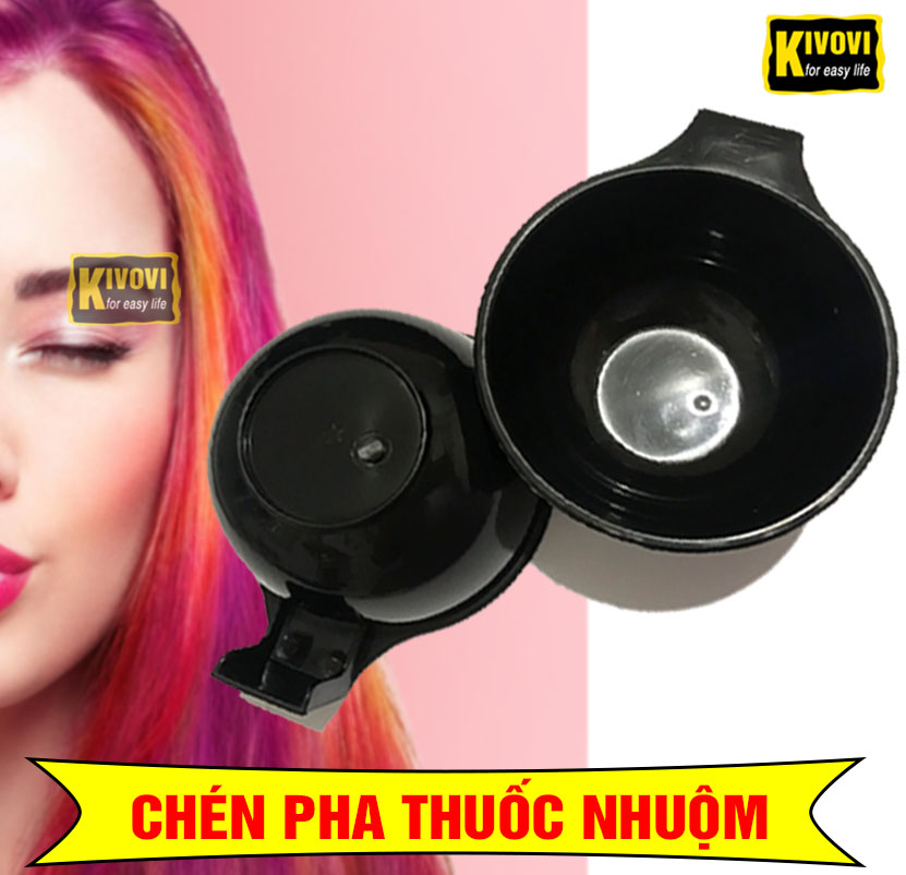 Chén Đựng Thuốc Nhuộm - Bát Nhuộm Tóc - Dụng Cụ Nhuộm Tóc - Phụ Liệu Tóc - Kivovi