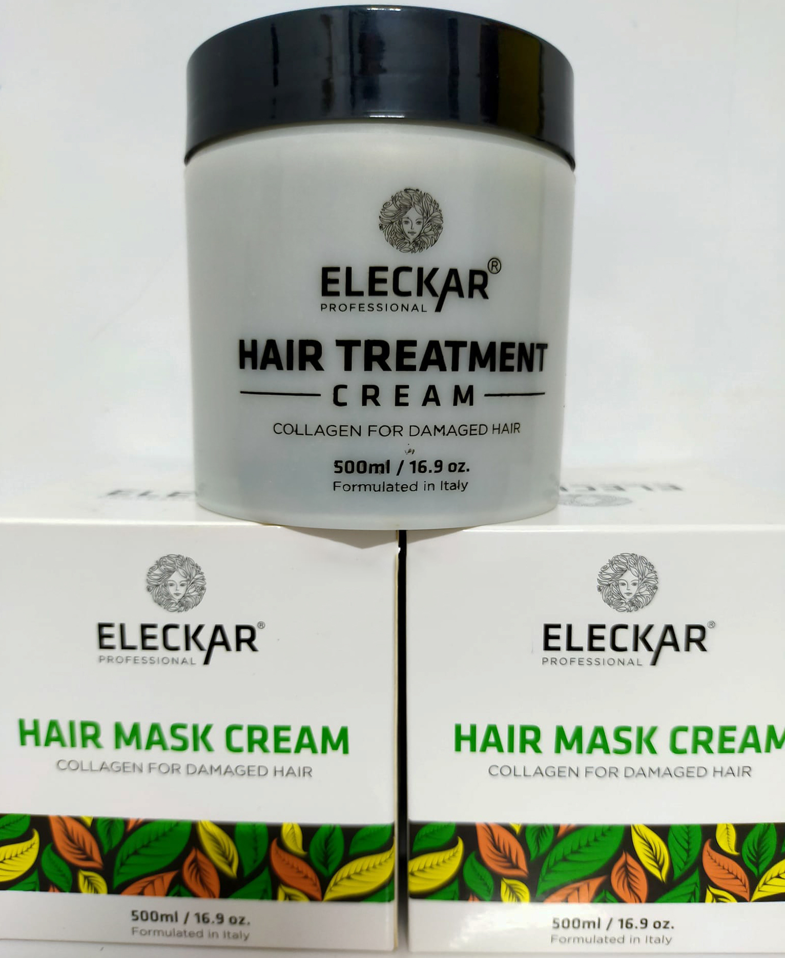 Hấp dầu phục hồi tóc Eleckar 500ml