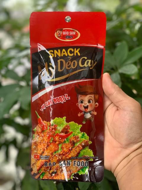 Túi 30 Snack Mì Dẻo Cay 28g - Bảo San (since 1989)