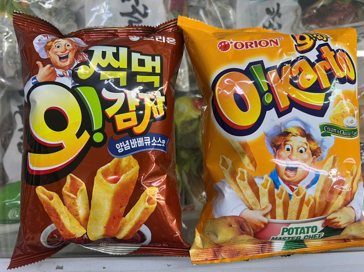 Korean Okarto Potato Snack