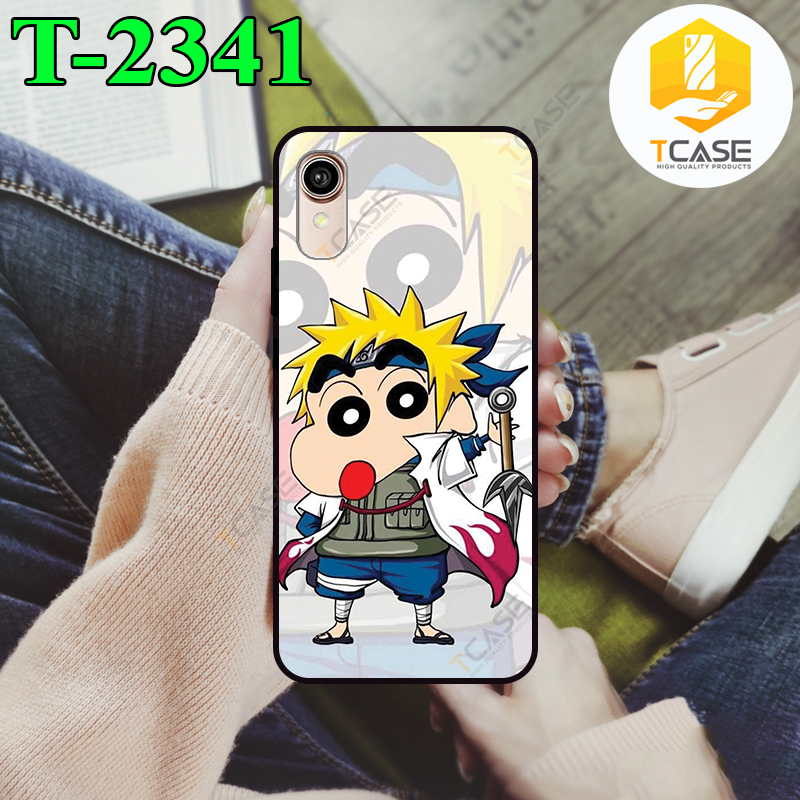 Ốp lưng Tcase dành cho  Vivo Y1s in hình cậu bé bút chì shin