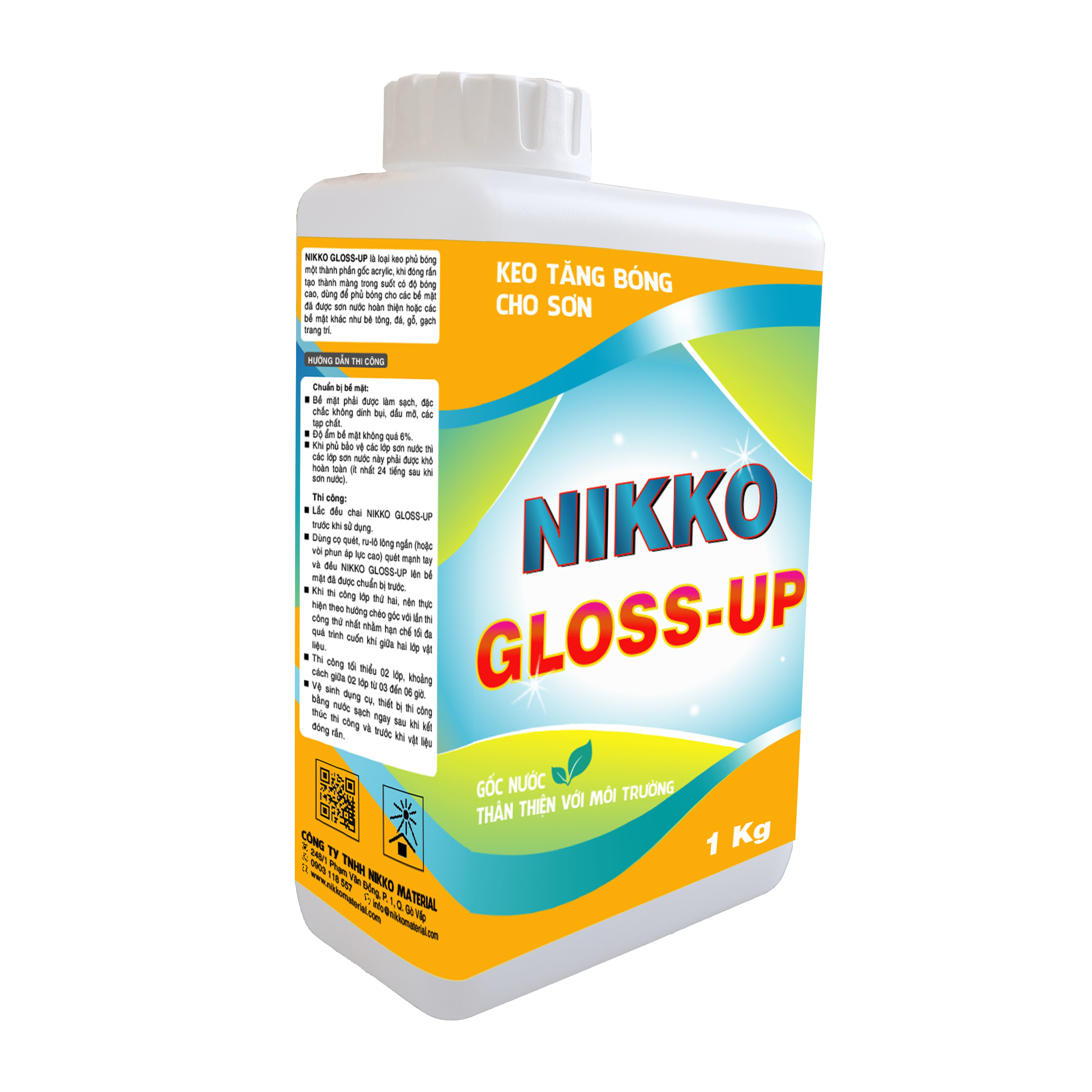 Keo Phủ Bóng Trong Suốt Nikko Gloss Up