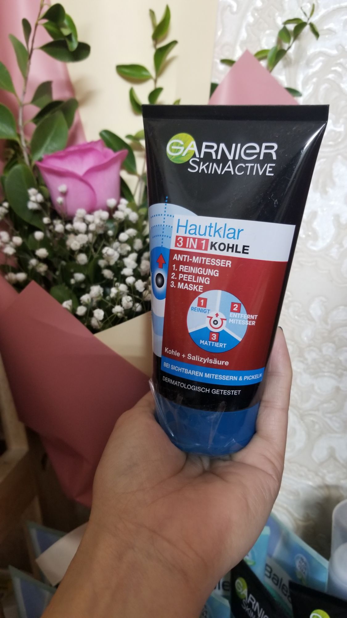 Sữa rửa mặt Garnier Skinactive 3 in 1 150ml( Hàng Đức)