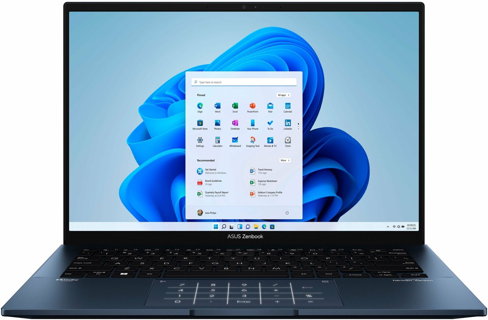 Asus zenbook 14 q409za 2022, siêu nhẹ, bảo mật faceid