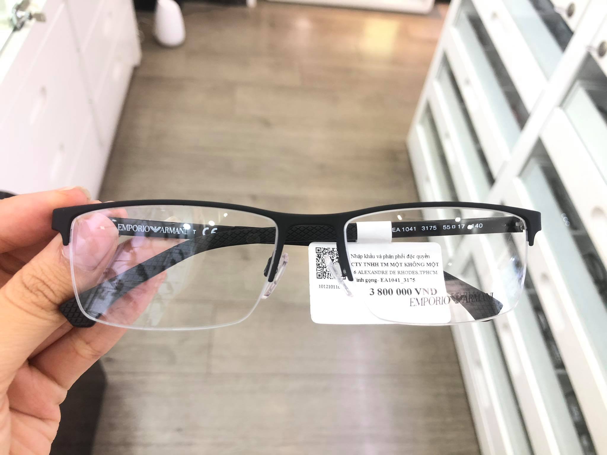 Gọng kính cận thời trang chính hãng emporio armani ea1041_3175