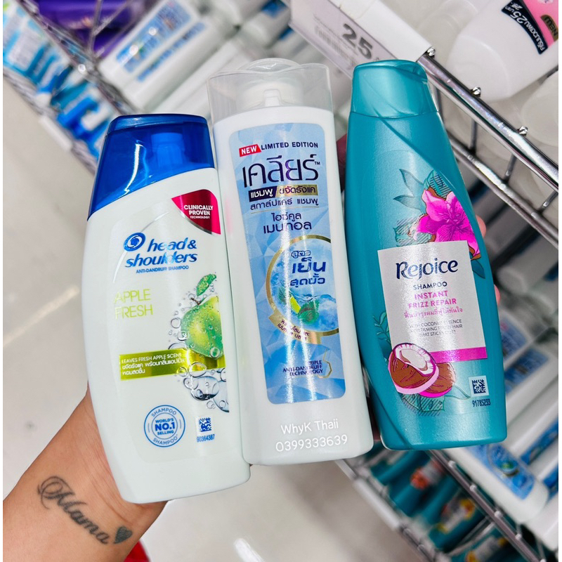 Dầu gội Thái Lan size mini du lịch gởi Nam Nữ đều dùng được