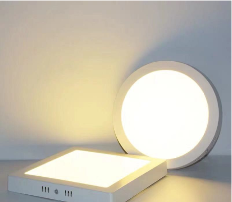 Đèn Ốp Trần Nổi 12W Vuông Tròn Hai Màu Ánh Sáng Hiện Đại