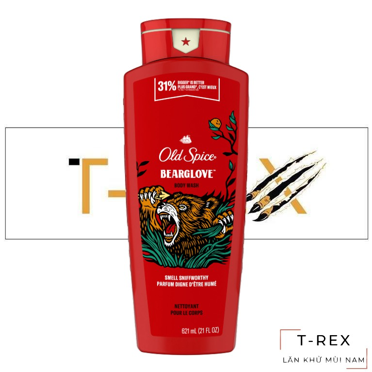 Sữa Tắm Old Spice 473ML | Bearglove (Cam Kết Hàng Đúng Mô Tả , Chất Lượng Đảm Bảo An Toàn)