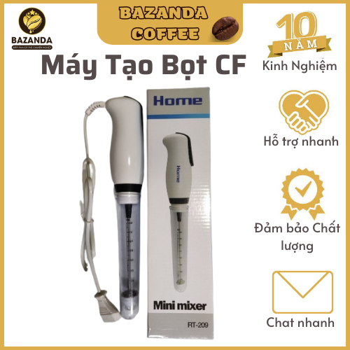 Máy tạo bọt cafe, đánh bọt sữa cao cấp home 25w dùng điện 220v.
