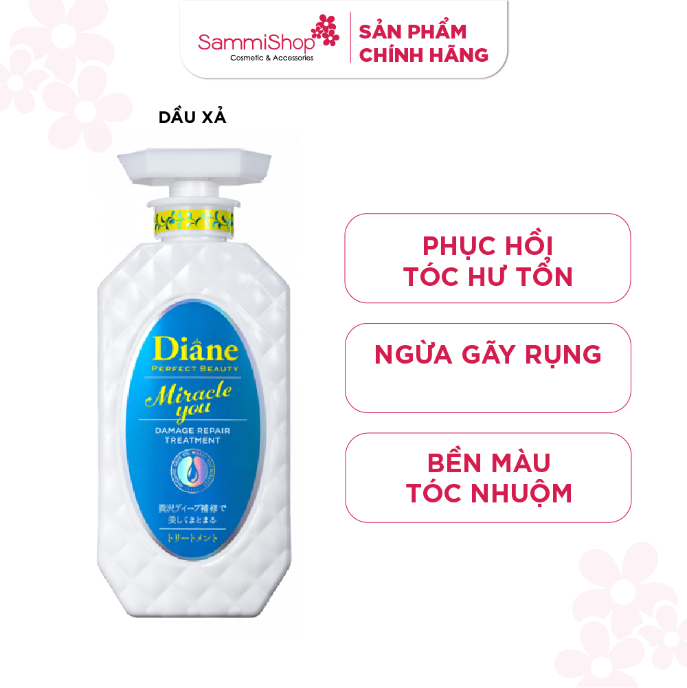 Dầu gội/xả Diane Miracle You Damage Repair Treatment