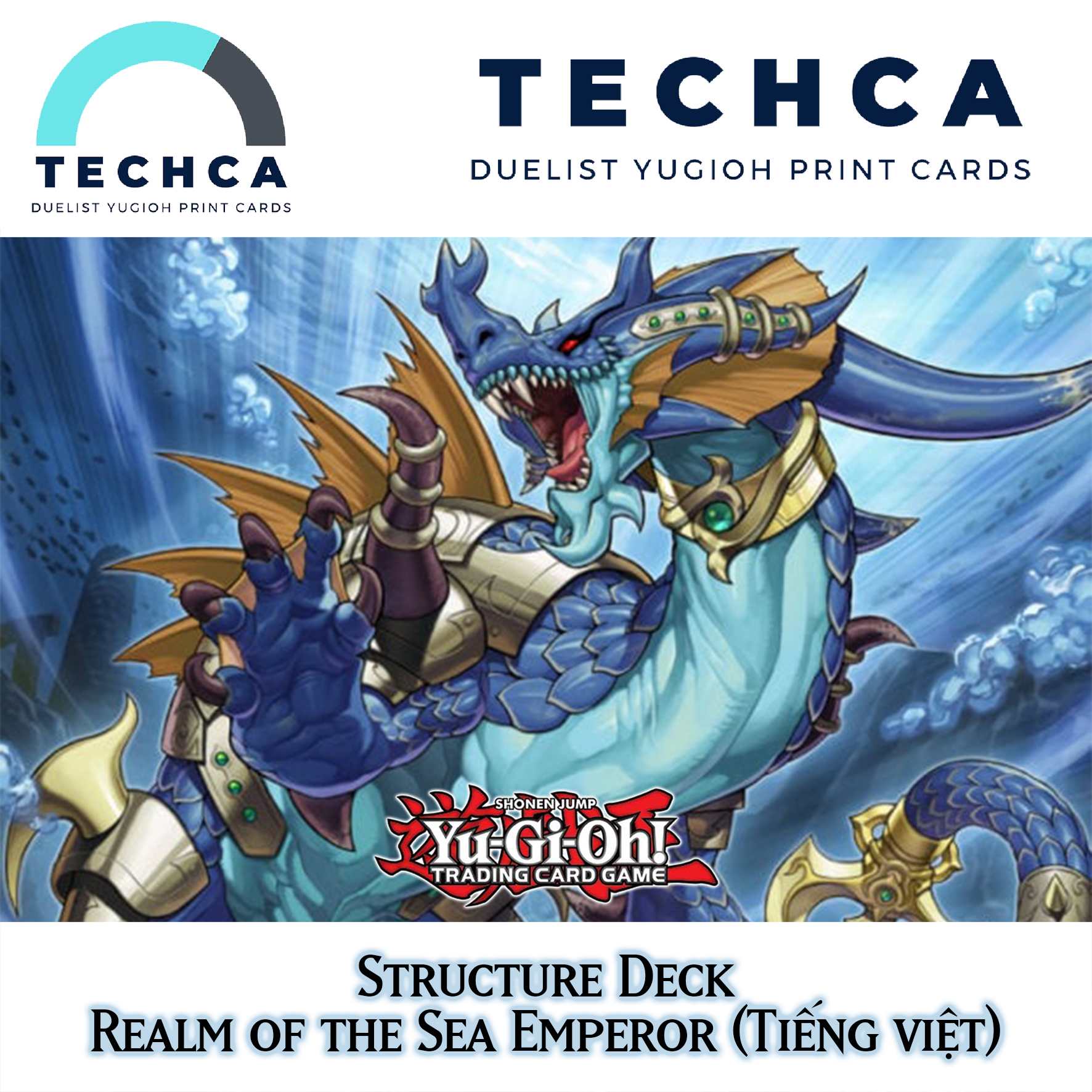 Bài In Tiếng Việt - Bộ bài Yugioh - Structure Deck - Realm of the Sea Emperor
