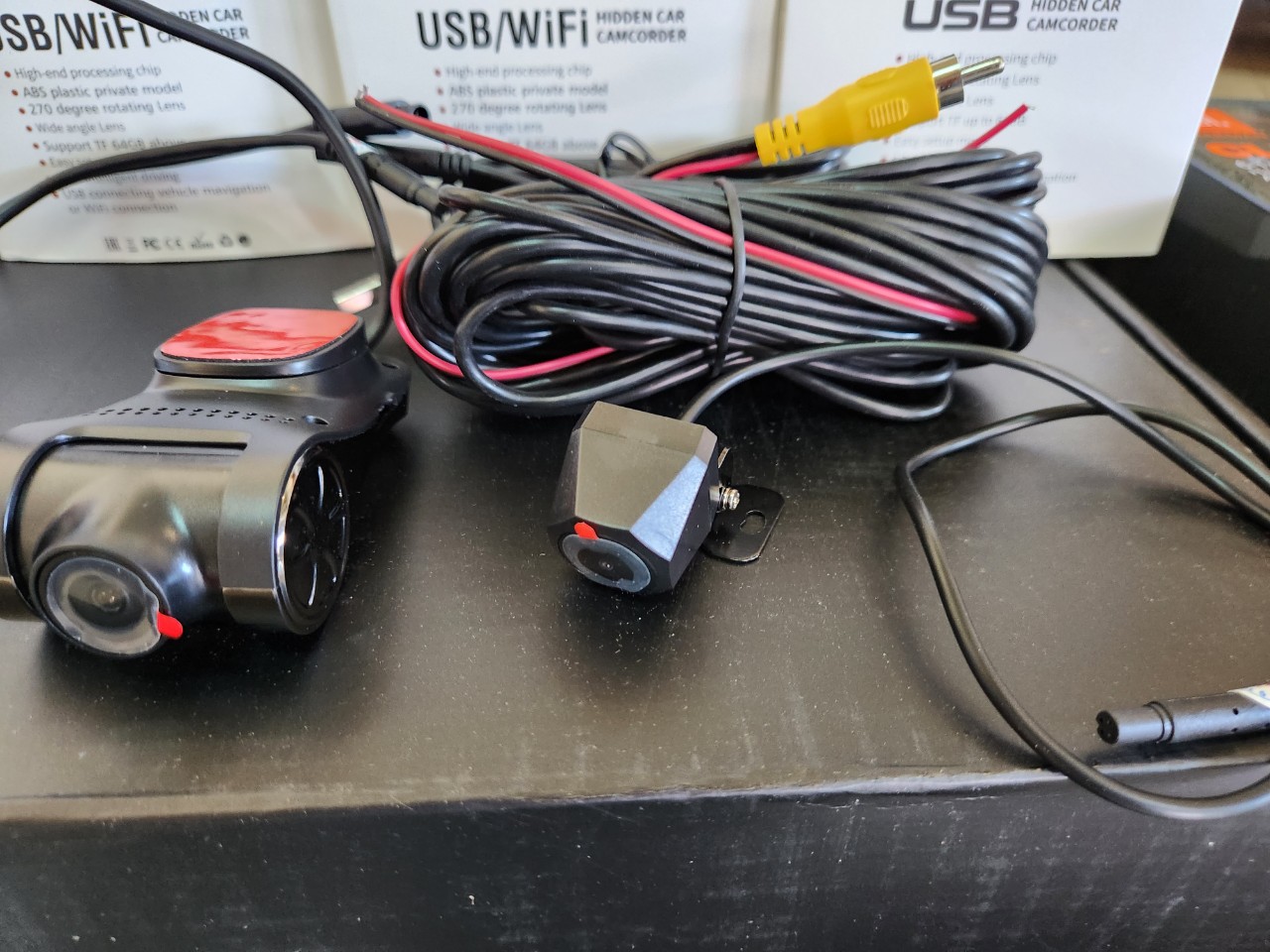 Cam hành trình trước sau Android kết nối màn hình android, Camera hành trình trước vào đầu dvd android, cam hành trình ô tô u6 FULL HD 1080