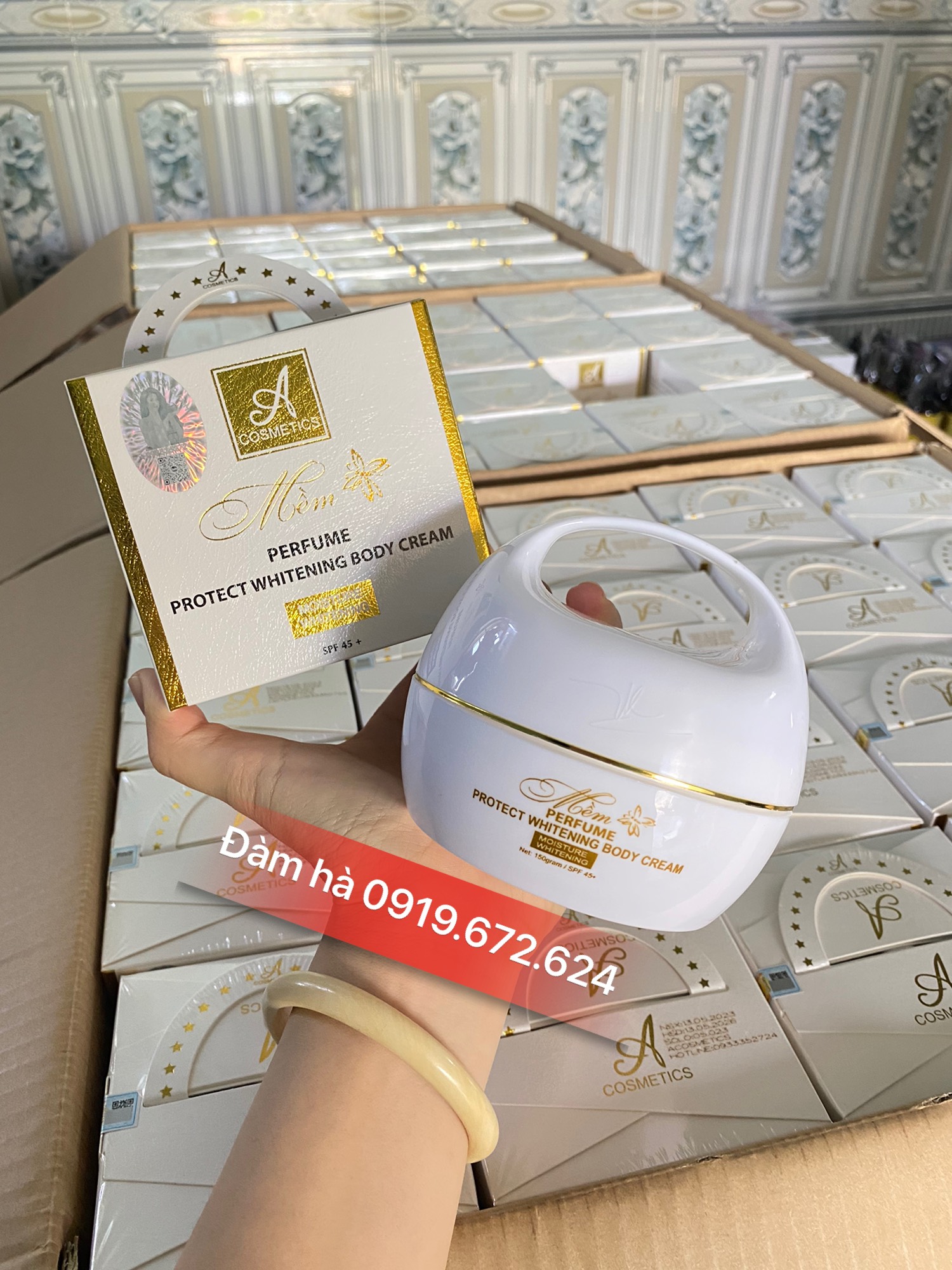 [Cam Kết chuẩn] Kem Body mềm nước hoa 2020 body mềm chữ A cosmetic body mềm Phương Anh