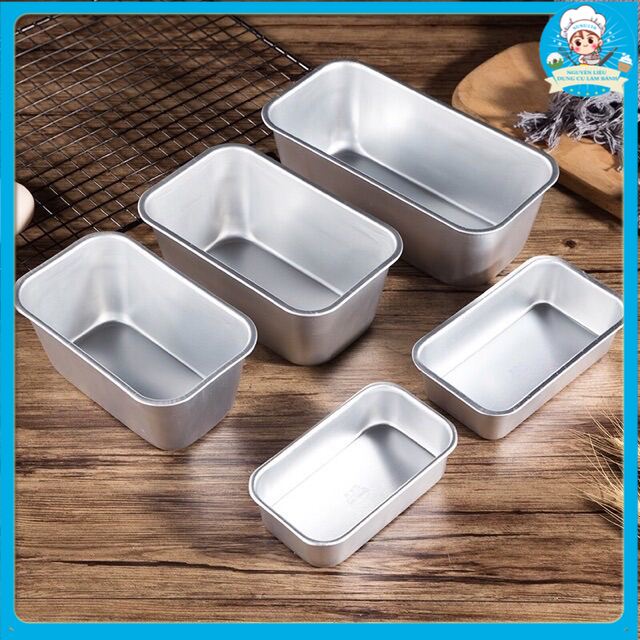 KHUÔN LOAF BÁNH MÌ NHÔM ĐÚC A1-A2-A3-A4-A5 [1 KHUÔN-THEO TỪNG PHÂN LOẠI] Khuôn Nhôm Đúc Bánh Chất Liệu Nhôm Mỏng, Nhẹ, Hấp Thụ Nhiệt Nhanh, Dễ Dàng Lau Chùi
