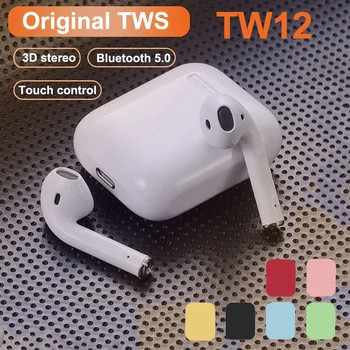 Tai Nghe Blutooth I12 TWS Nút Cảm Ứng , Có Cửa Sổ kết Nối Với Tất Cả Các Loại Điện Thoại