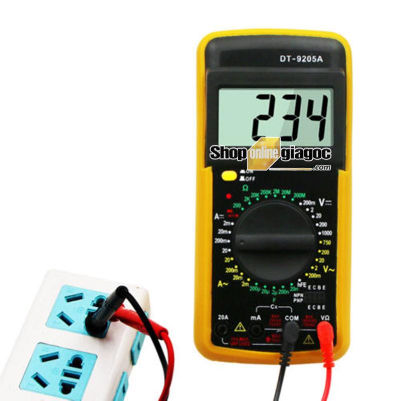 Đồng hồ vạn năng kỹ thuật số dt9205a